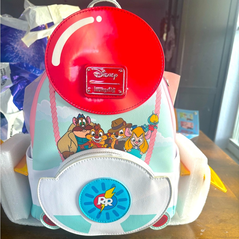 Disney Loungefly Chip and Dale Rescue Rangers Mini Backpack